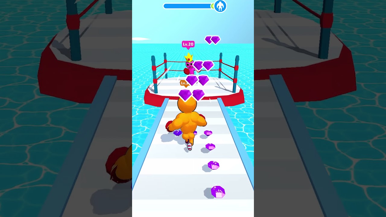 Level Up Runner 🍌🌝🔆 IOS Android Gameplay Walkthrough Levels #1 AJU43 AII43