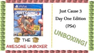 Just Cause 3: Day One Edition (PS4) unboxing - Christmas Eve 2015