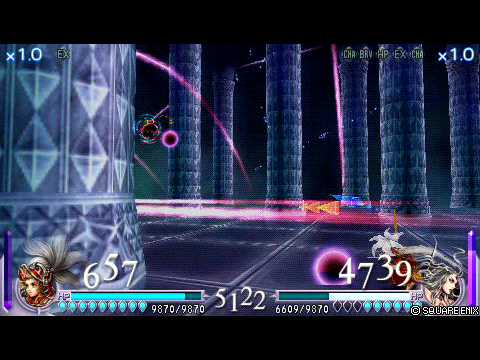 Dissidia Final Fantasy: Kurogane (Onion Knight) vs Com (Cloud of Cheapness)