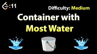 Container with Most Water | Blind 75 | LC 11 | Python
