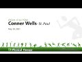 Watch Now:  Athlete of the Week, Conner Wells