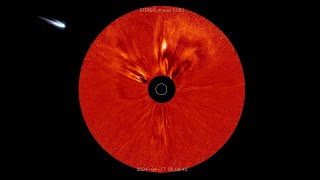 Coronal Mass Ejections Seen On Stereo-A - Comet 12Pponsbrooks Has Close Encounter With The Sun