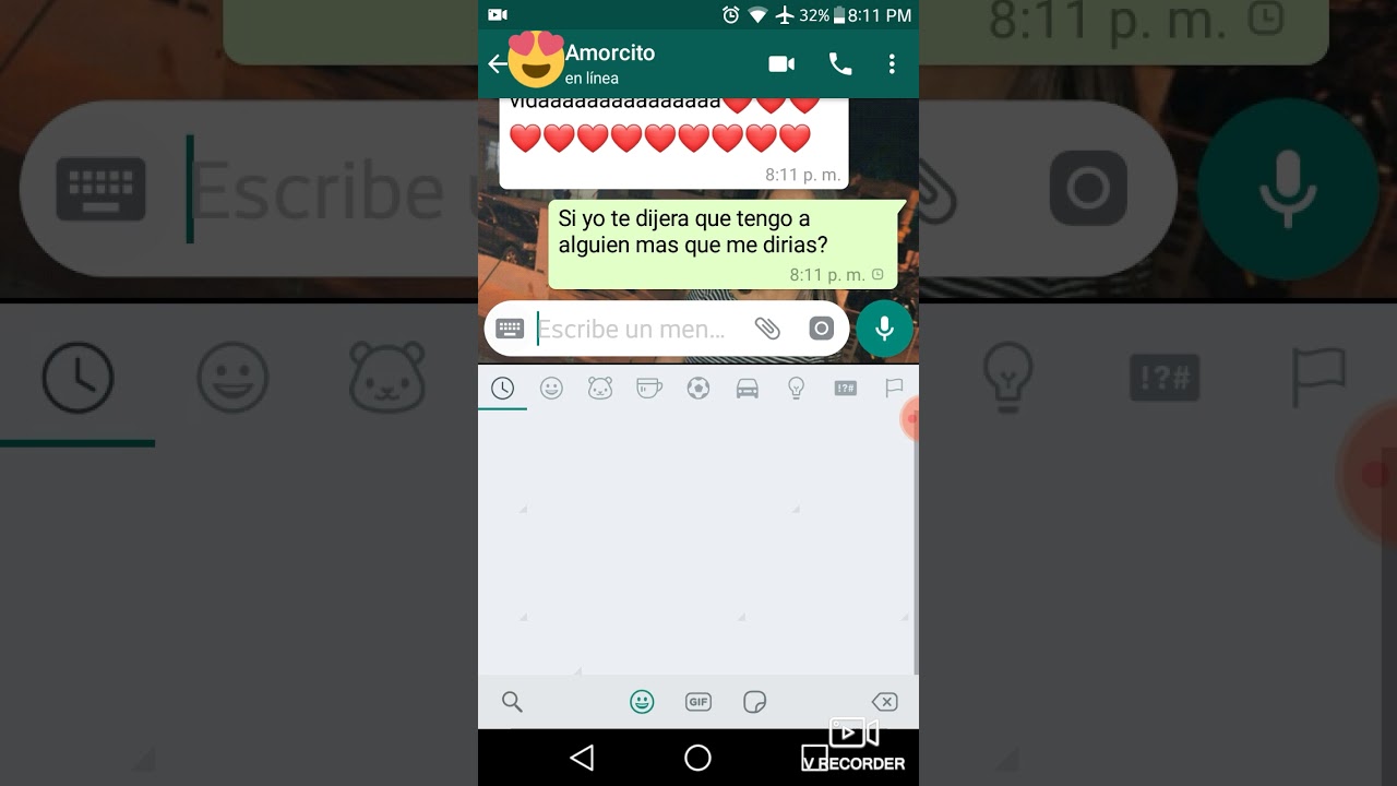 BROMA A MI NOVIO POR WHATSAPP💔