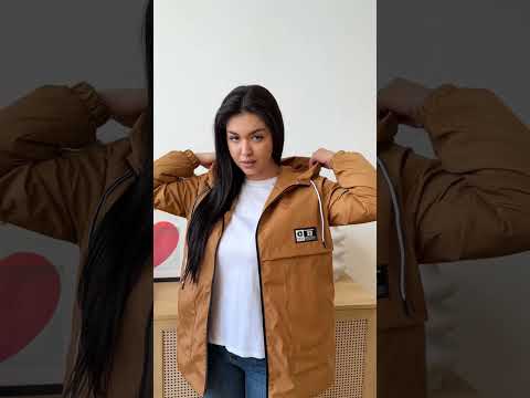 Жіноча вітровка батал демісезонна на блискавці великі розміри 48-64, видео 1