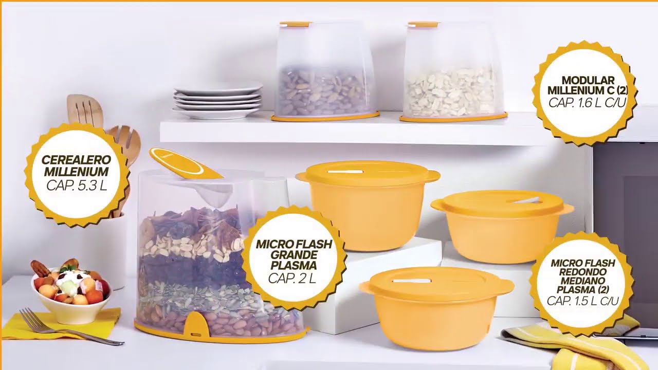 Micro Flash Redondo Grande 2l Tupperware