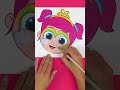 Get Ready with Little Angel! 💄 DIY Craft and Art with Princess Jill #shorts