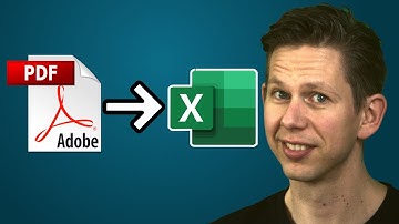 Makkelijk PDF omzetten naar Excel