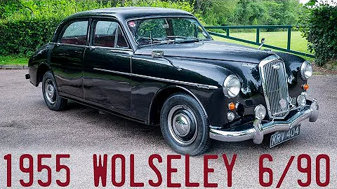 1955 Wolseley 6/90 Goes for a Drive