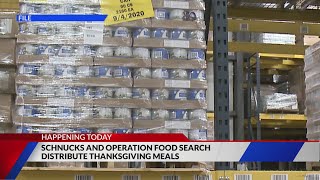 1,000 Thanksgiving dinners donated by Operation Food Search and Schnucks