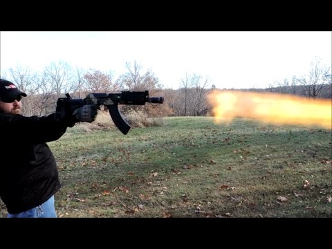Quick Shots - Mini Draco AK47 Pistol With CAI SB-47 Brace