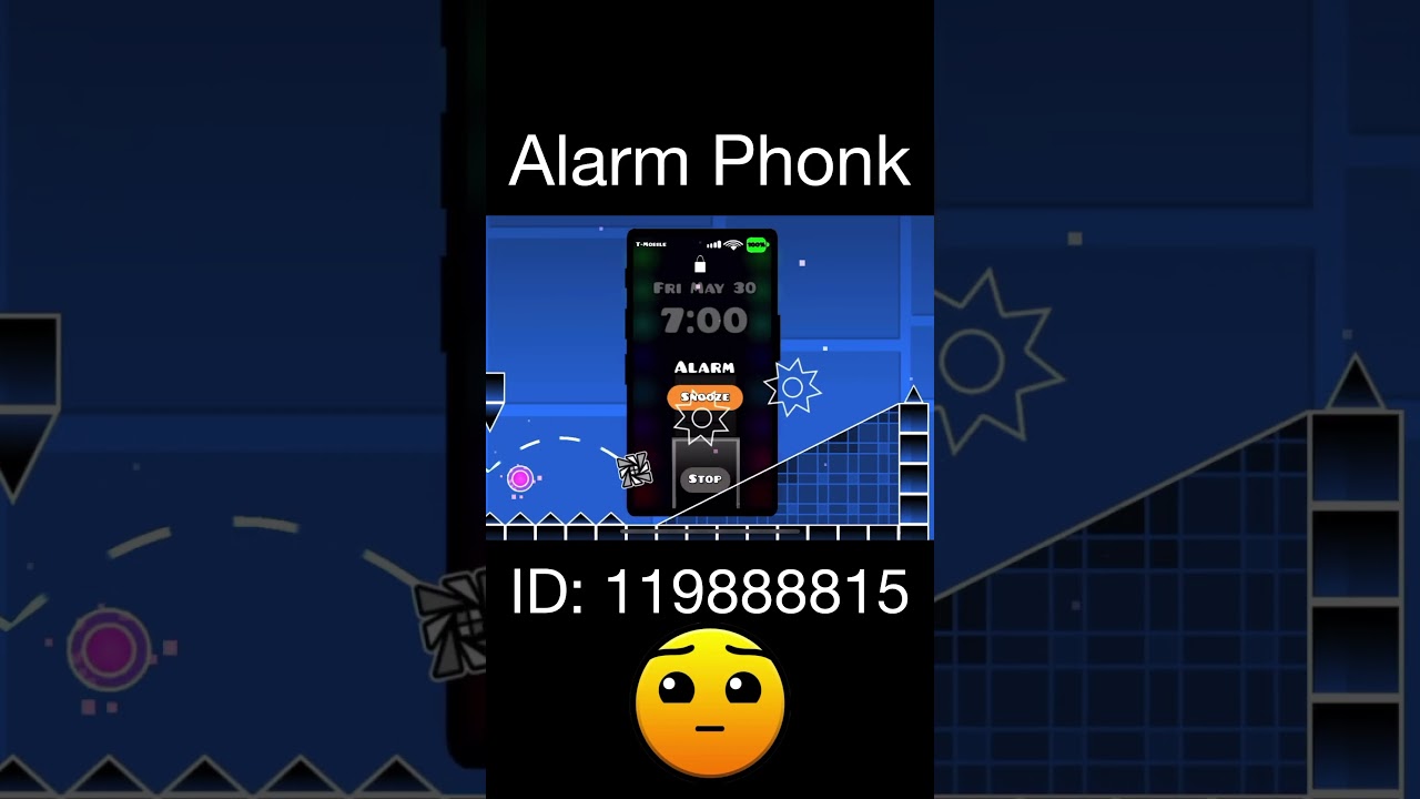 Alarm Phonk in gd 🫩 