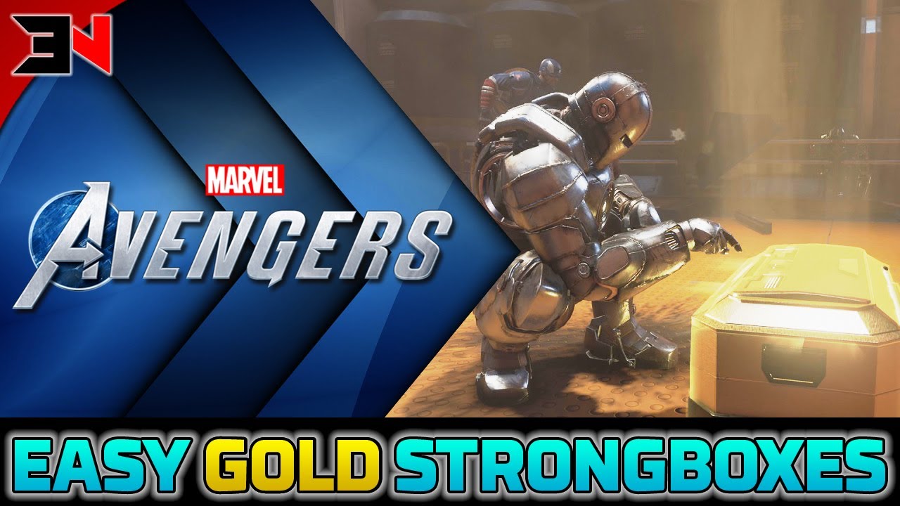 Marvels Avengers Gold Strongbox Location EASY & FAST Marvels Avengers Tips and Tricks YouTube