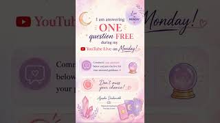 Ayesha Deshmukh will be live tomorrow. #reels #tarot #live #question #answer