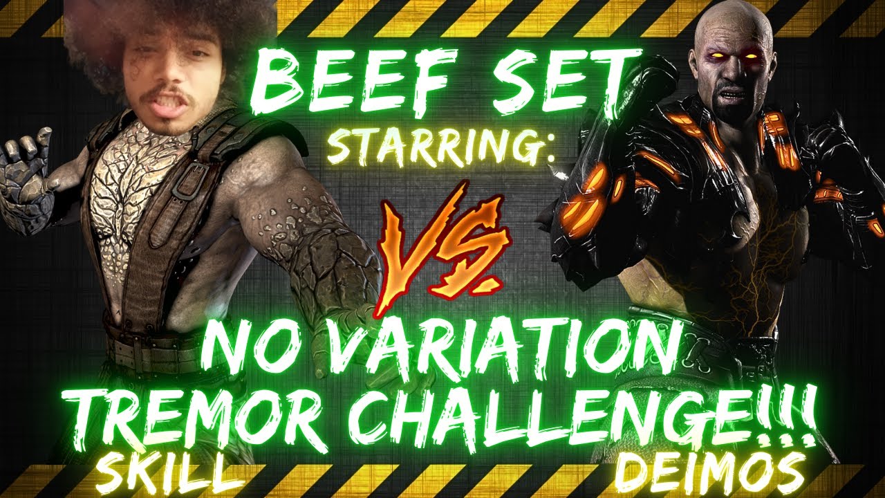 BEEF SET ft. UnbearableSkill vs Deimos | NO VARIATION TREMOR CHALLENGE!!! 🎤👀🔥😎