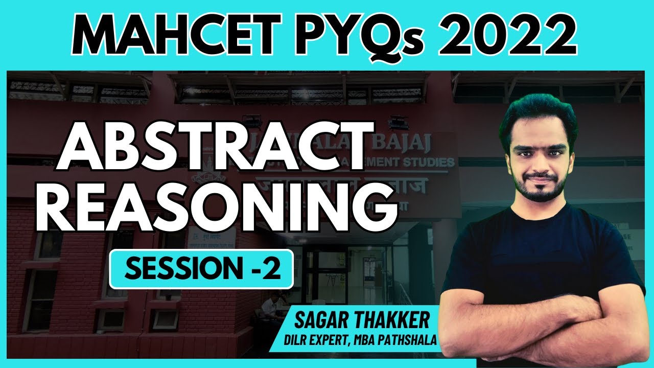 MAHCET | Abstract Reasoning | Previous Year Questions | Year 2022 | Sagar Sir 