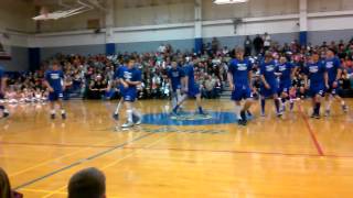 FUHS Senior Boys Cheerleaders Lip Sync 2013
