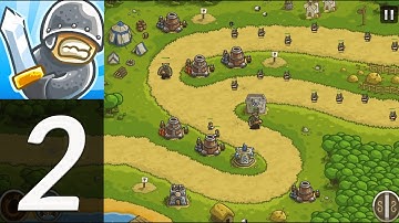 🏰 KINGDOM RUSH - Tower Defense Game | Gameplay Walkthrough | First Steps Tutorial (iOS, Android)