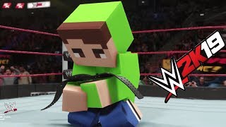 Jelly Become A Wwe World Champion Jelly Vs Slogoman - Wwe 2K19 Minecraft Skins