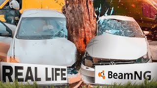 Аварии на реальных событиях в BeamNG.Drive #14