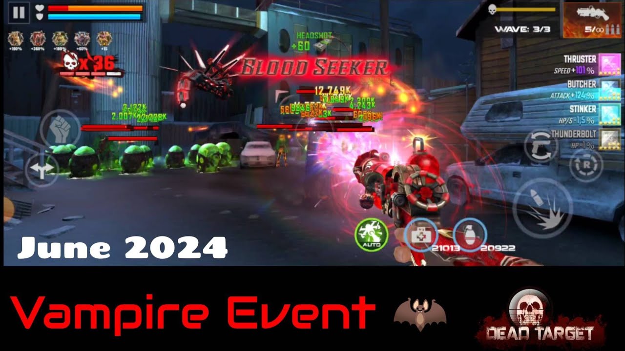 Dead Target Vampire Event (June 2024)