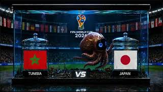 AI Octopus Predicts Tunisia 🇹🇳 vs Japan 🇯🇵 | FIFA World Cup 2026 Group F Prediction | June 21, 2026