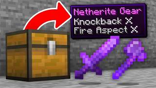 Minecraft, But Chests Give OP Items...