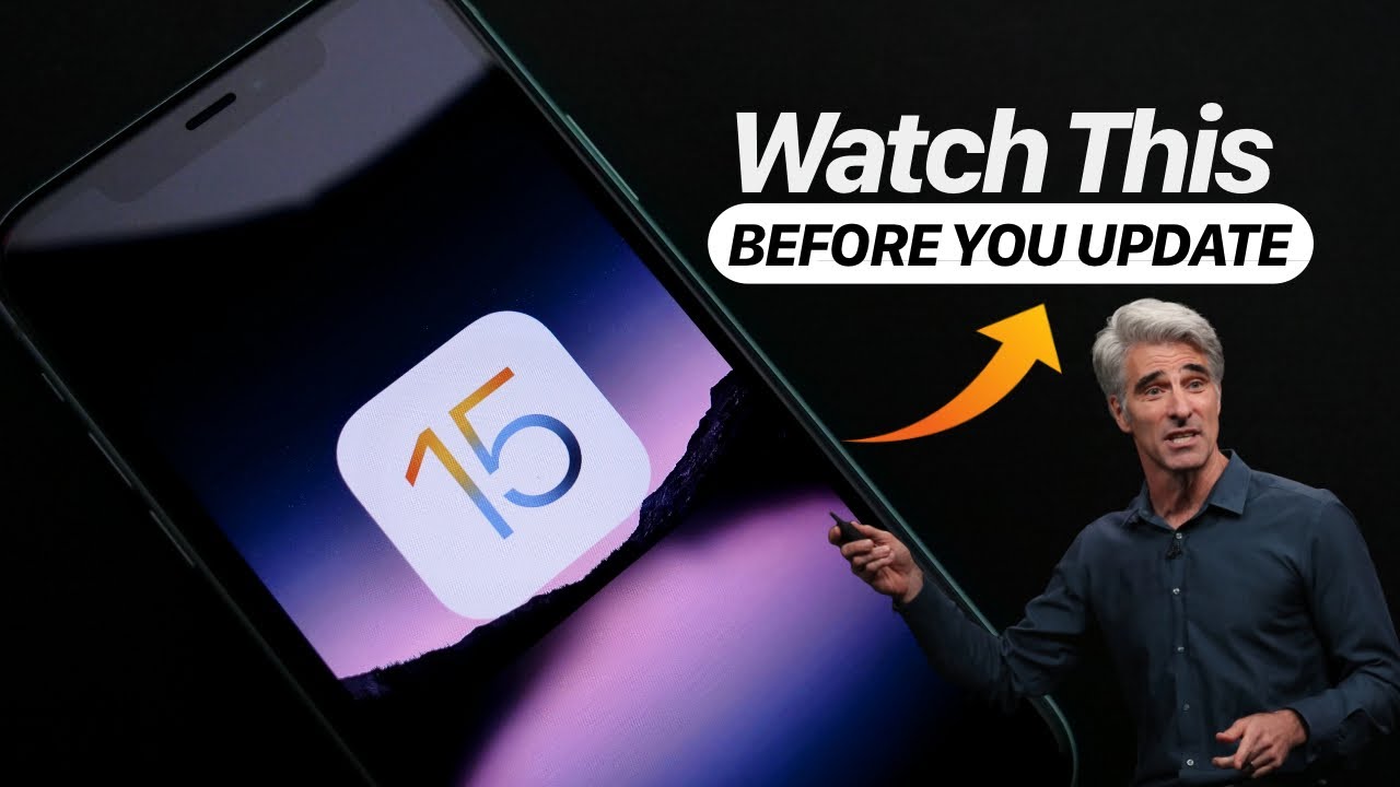 Watch This Before You UPDATE To iOS 15 - YouTube