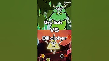 The lich vs Bill cipher#gravityfalls #adventuretime