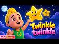 Twinkle Twinkle Little Star ⭐ | Nonstop Loop Rhyme for Kids | English Rhymes