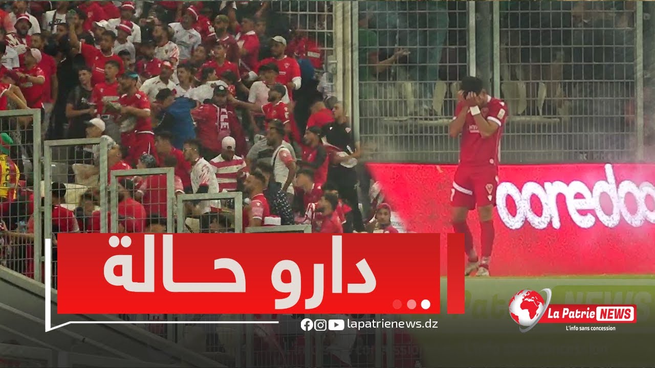 أحداث مؤسفة بملعب براقي من بعض الأنصار التي خرجت عن التشجيع الرياضي وتدخل العقلاء لتهدئة الأجواء