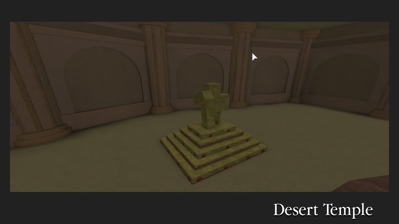 Dungeon Quest Desert Temple YouTube