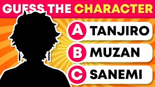 Try To Guess The Demon Slayer Character By Silhouette 😈👺 Anime Quiz