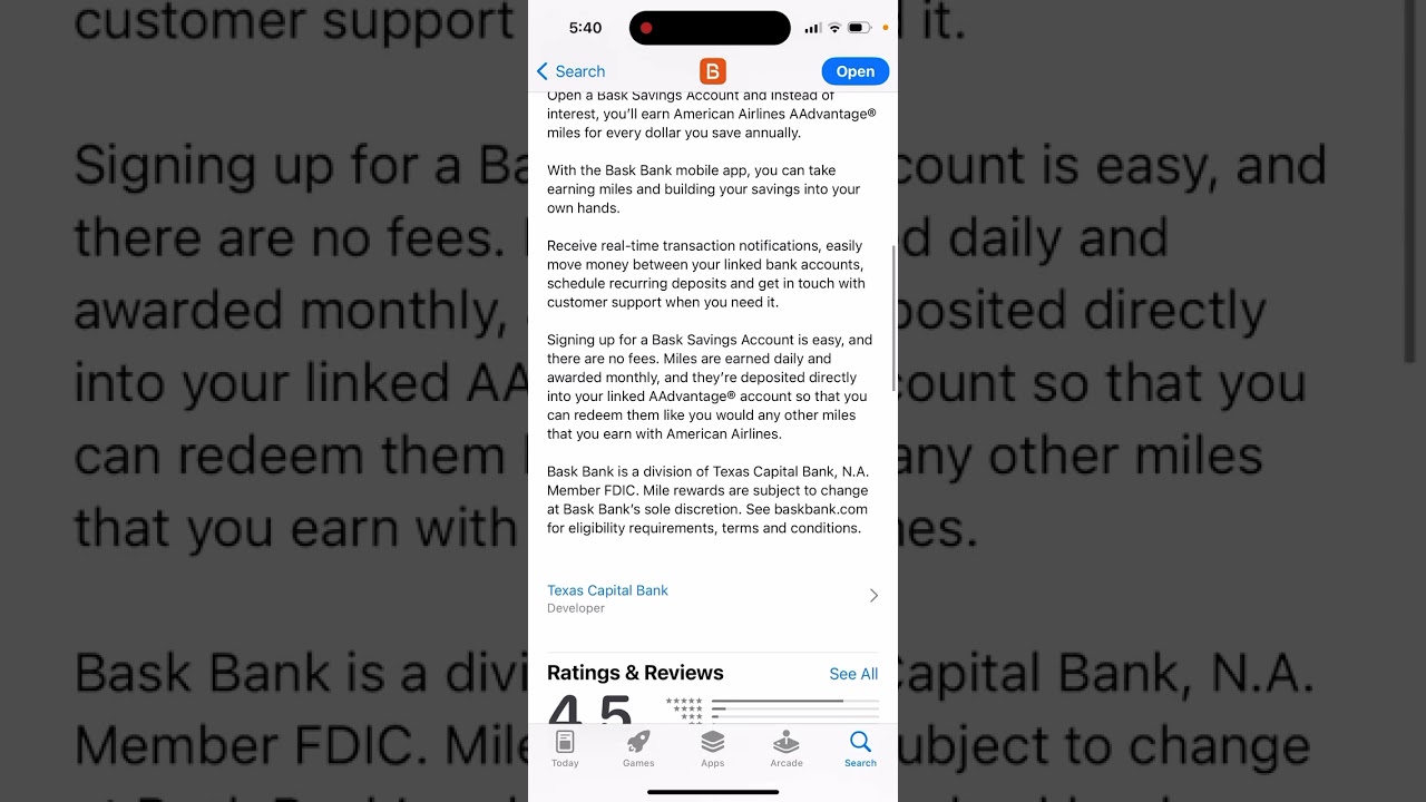 Bask Bank Mobile app - how to install on iPhone