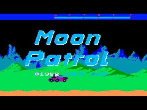 MSX】ムーンパトロール【1周クリアまで】 - YouTube
