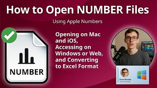 NUMBER File Format: Open Apple Numbers Spreadsheets
