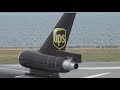 UPS McDonnell Douglas MD-11F N278UP Takeoff from KIX 24L