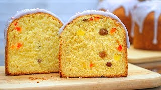 Easter cake! Fluffy, sweet and tasty. Easy recipe