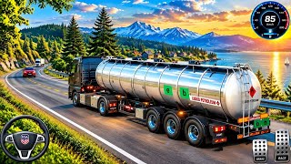 US Cargo Truck Driving 3D Game - Impossible Mud road Truck Driving Simulator - Android Gameplay  screenshot 2