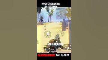 1v2 Clutches in BGMI🔥🔥🔥(PART-2)||BGMI||PHOENIX|| #shorts #youtubeshorts #BGMI