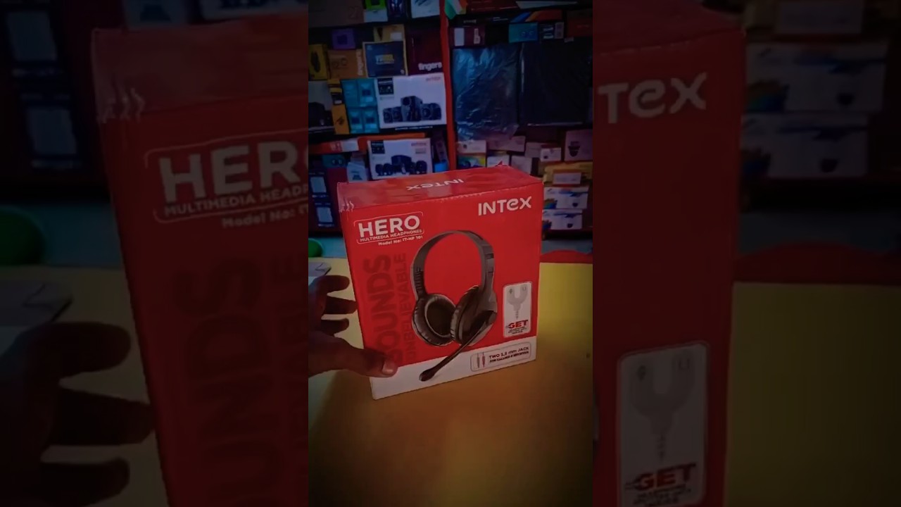 Intex Hero Headphones Full Review Short Video 