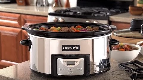 Digital Slow Cooker with iStir™ Stirring System | Crock-Pot®