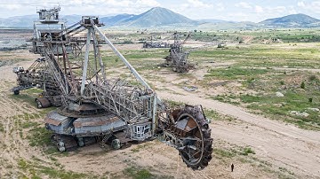 Explored the largest land-based machines in the world | ABANDONED