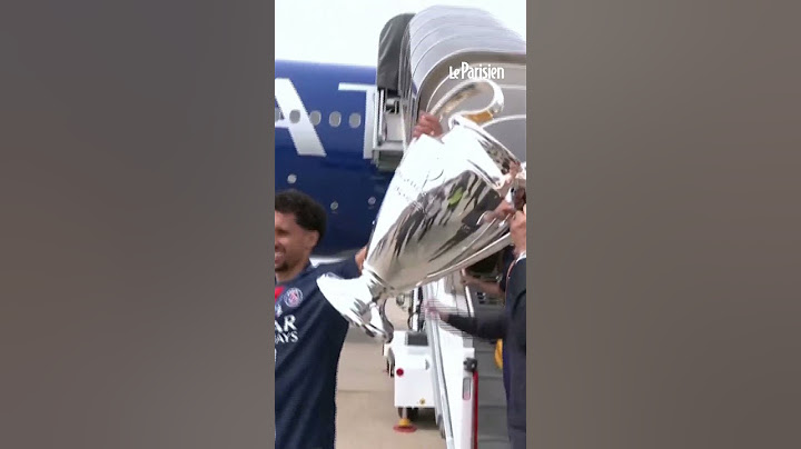 Les Parisiens enfin à Paris avec la coupe de la Ligue des champions