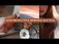 6AM PRODUCTIVE MORNING ROUTINE | a cosy &amp; productive fall morning (with 2 children) 🍂