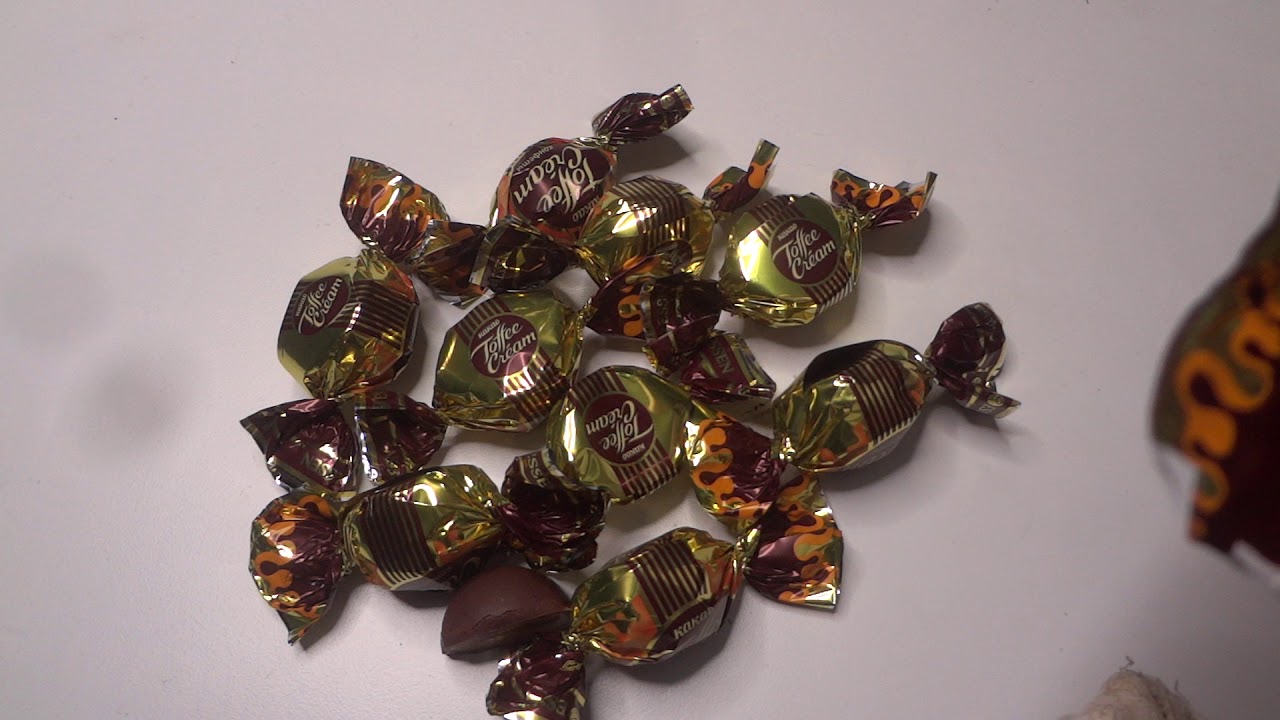 Взял на пробу Конфеты Toffee Cream Какао. Обзор покупок