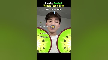 Ranking Funniest What Is Your IQ Filter #ranking #tiktok