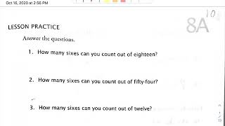 Math U See Delta Lesson 8