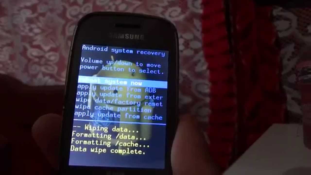 Como Resetar O Celular Samsung Galaxy Pocket