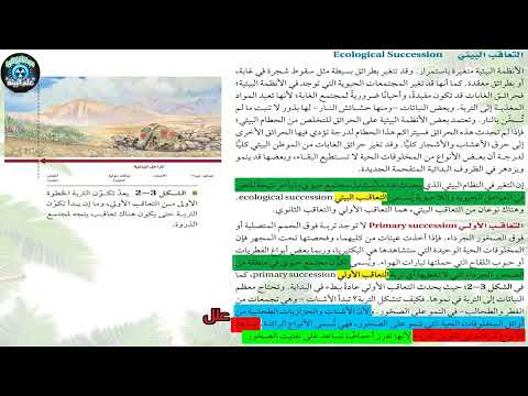 علم بيئة المجتمعات الحيوية التعاقب الأولي