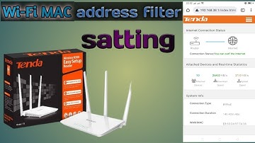 How to Mac address safe in tanda router filter [Tanda ke router me WiFi MAC address kaise safe kary]